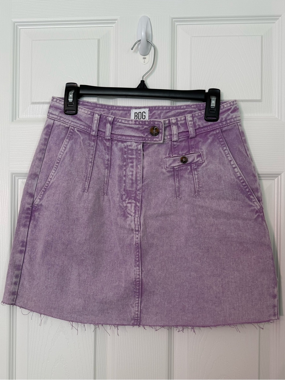 BDG Purple High Waisted Skirt